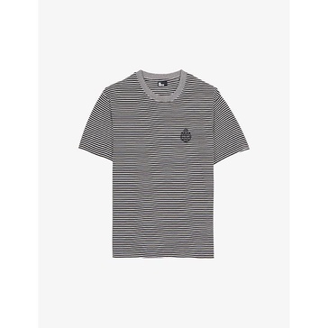 Blazon stripe-print short-sleeve cotton T-shirt