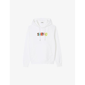 logo-print hoodie