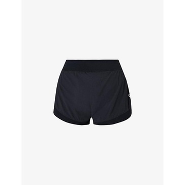 Tempo Run high-rise stretch-woven shorts