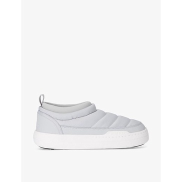 Park soft low-top slip-on woven trainers