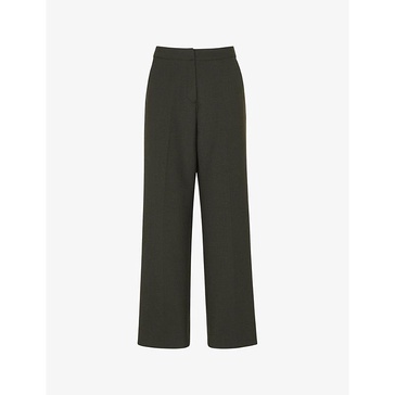 Limited Edition Natalie regular-fit high-rise stretch wool-blend trousers