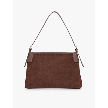 Paloma suede shoulder bag