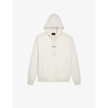 Cotton logo-print hoodie