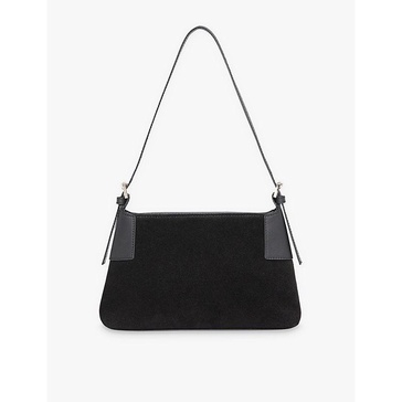 Paloma small suede shoulder bag