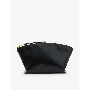 Anais stud-embellished leather pouch