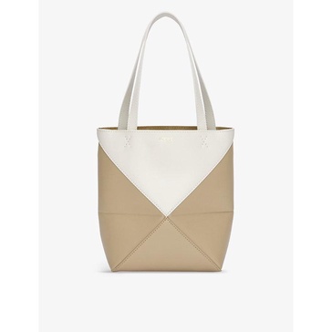 Puzzle Fold Mini Tote Bicolour Bag