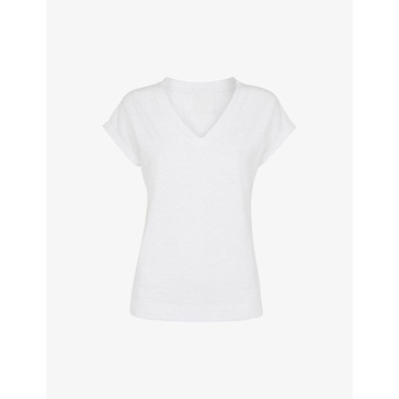 Willa organic cotton-jersey T-shirt