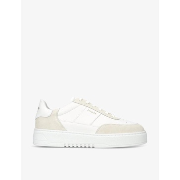 Orbit chunky-sole leather low-top trainers