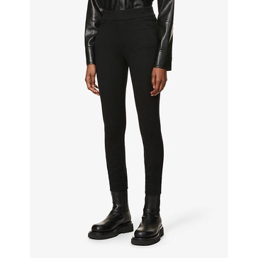 The Perfect Black Pant high-rise rayon-blend leggings