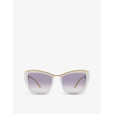 MU 02YS cat-eye acetate sunglasses