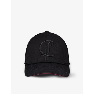 Mooncrest logo-embroidered cotton-canvas cap