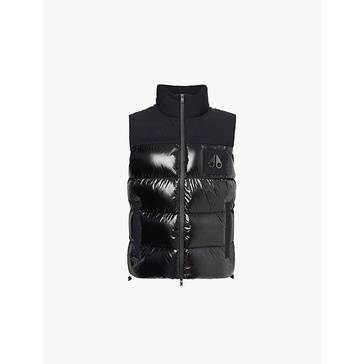 Victory Peak shiny puffer shell-down gilet