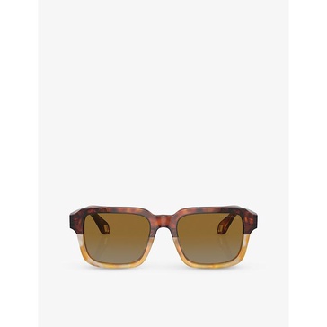 AR8194U rectangle-frame acetate sunglasses