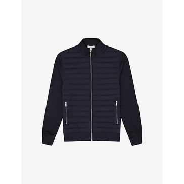 Flintoff quilted cotton-blend jacket