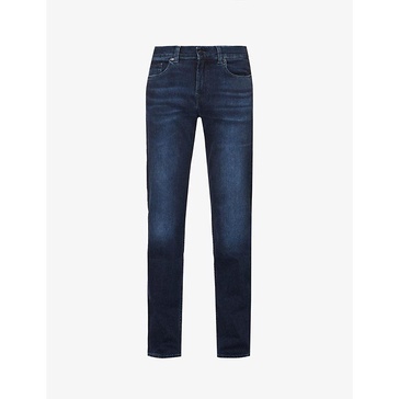 Standard Luxe Performance regular-fit straight-leg stretch-denim jeans