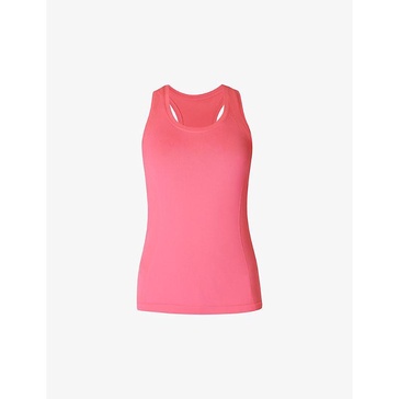 Athlete Seamless stretch-woven tank top