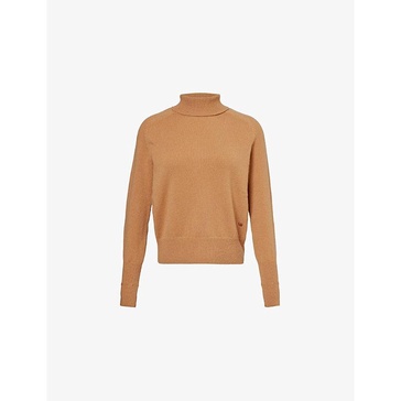 Wool turtleneck jumper