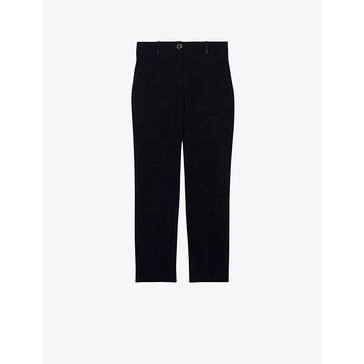 Poupin tailored mid-rise woven trousers