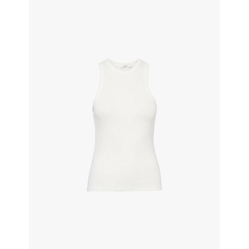 365 sleeveless stretch organic-cotton T-shirt