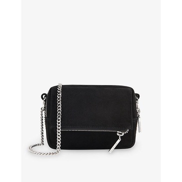 Bibi chain-strap suede mini bag