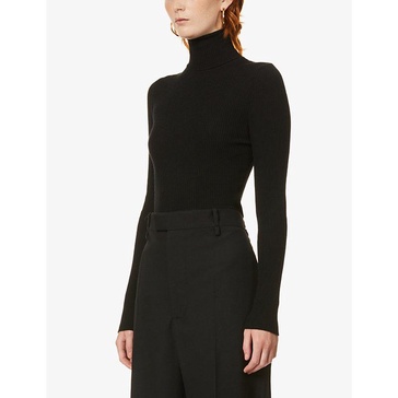 Turtleneck merino wool jumper