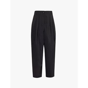 Reformation x Laura Harrier Danielle belt loops stretch-woven trousers