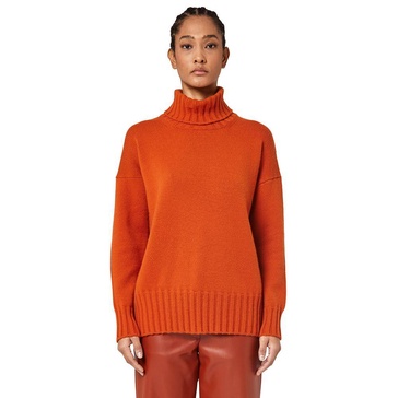 Orange Cashmere Sweater