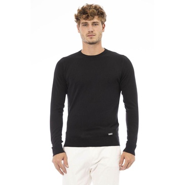 Baldinini Trend Black Modal Sweater