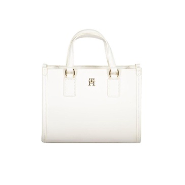 White Polyethylene Handbag