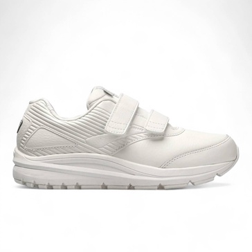 men's addiction walker v-strap 2 shoes - d width in white/white