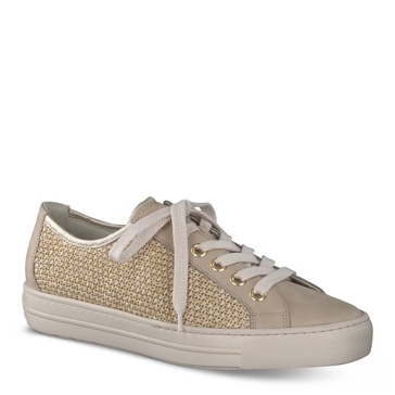 women's rachel sneaker in sabbia nature combo