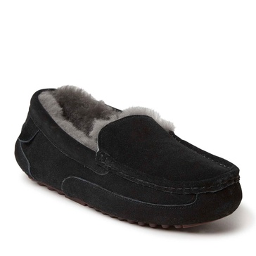 fireside by  men's melbourne genuine shearling moccasin