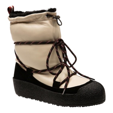 candye 6228429 women's bone lamb nappa leather winter boots