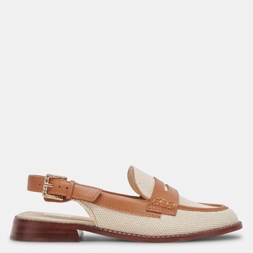 hardi loafers tan multi canvas