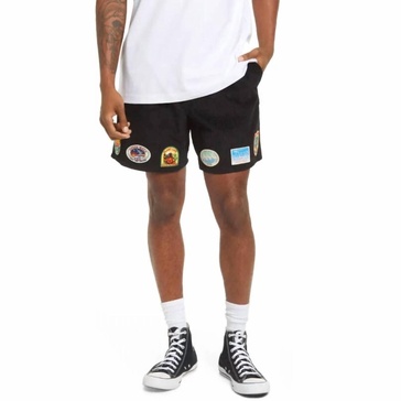 men's scavenger short in black