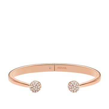 women's hazel glitz cuff rose gold-tone stainless steel cuff bracelet