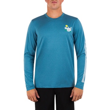 men's h20-dri easton coastal exploration upf long sleeve in rift blue