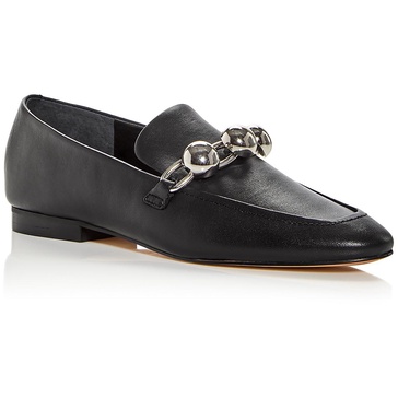 elenda womens leather loafers