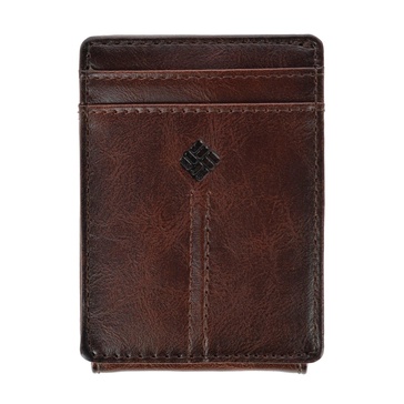 men's rfid protected front pocket wallet with magnetic money clip