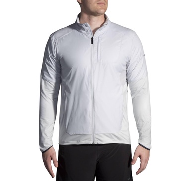 men's fusion hybrid jacket in stone