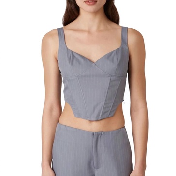 noa corset in grey