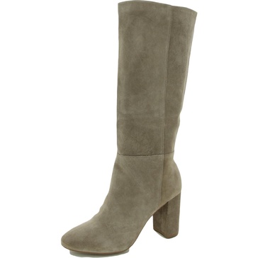 krafty womens suede dress knee-high boots