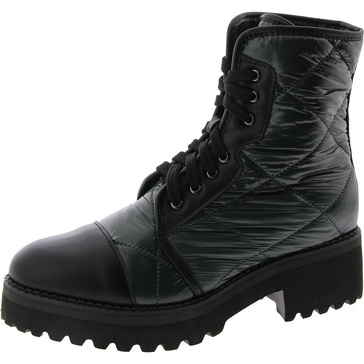 puffy lugg womens ankle outdoors combat & lace-up boots