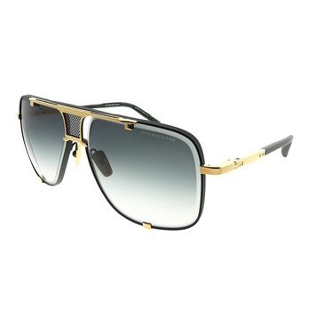 mach-five drx-2087-a-blk-gld-64 unisex aviator sunglasses