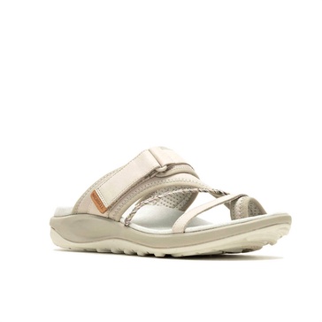 terran post sandal in silver