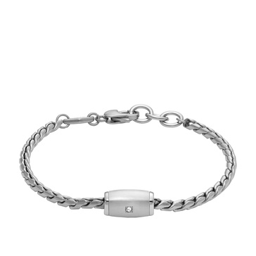 men's fathers day stainless steel chain bracelet