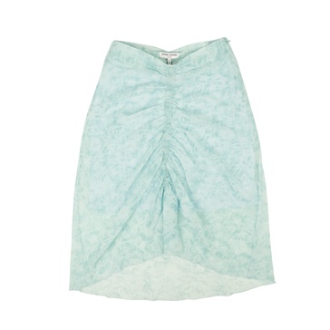 crinkle skirt - blue