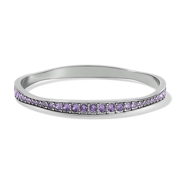 women's light hearted crystal bangle in tanz