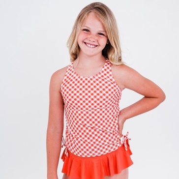 girl's abby tankini swim top