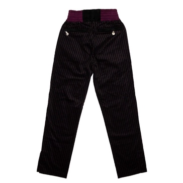 x muhammad ali signature track pants - black/burgundy